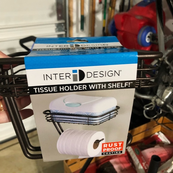 Phone and toilet paper holder - Picture 2 of 2